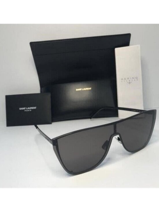 New Authentic SAINT LAURENTSL 1 Mask Sunglasses